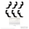 Westin Automotive 19-C SILVERADO/SIERRA 1500/20-C SILVERADO/SIERRA 2500/3500  CREW CAB SS PRO TRAXX 5 OVAL NERF BARS 21-54130 - alternate 2